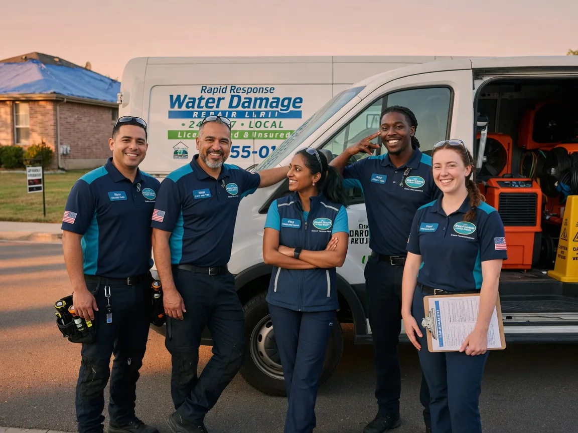Water Damage Restoration company in Rudolph, WI
